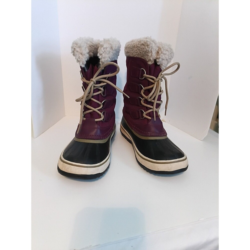 Women's Sorel Sz. 6.5 Carnival Boots NL1495-562 Purple Winter Weatherproof
